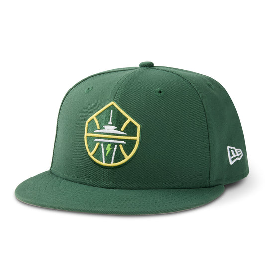 New Era Primary 5950 Green Fitted Hat