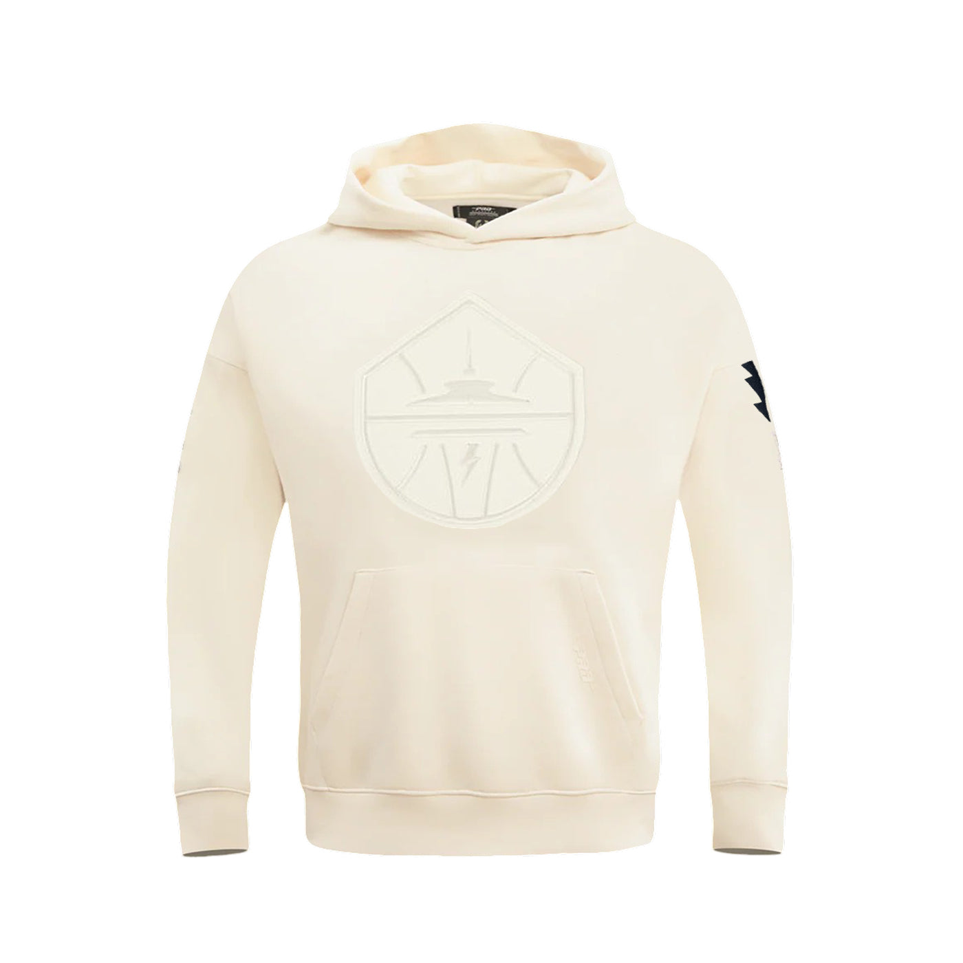 Debossed Natural Hoodie