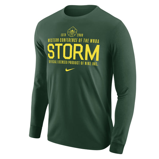 Nike Wordmark Core Cotton Long Sleeve Tee