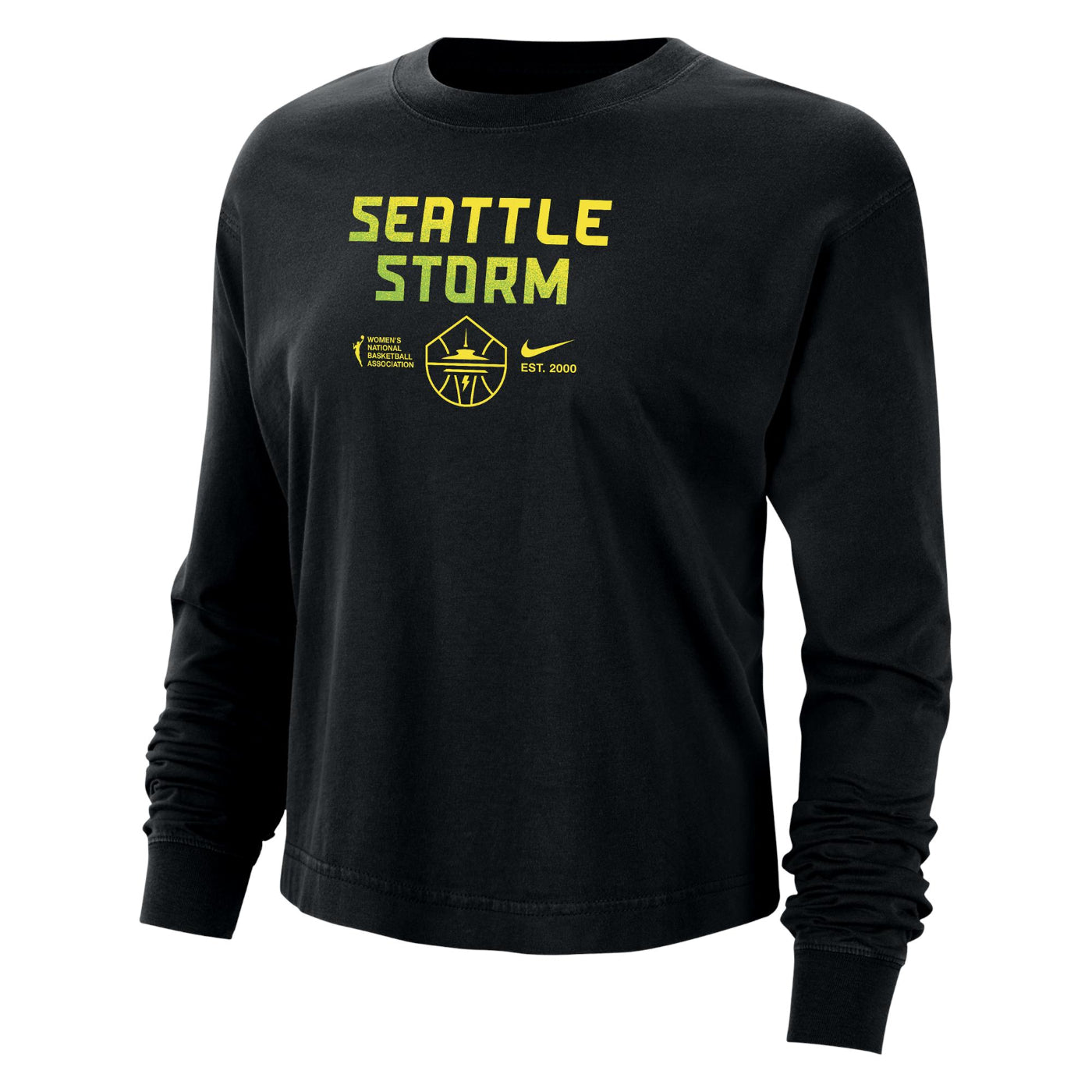 Seattle Storm Wordmark Cotton Boxy Long Sleeve