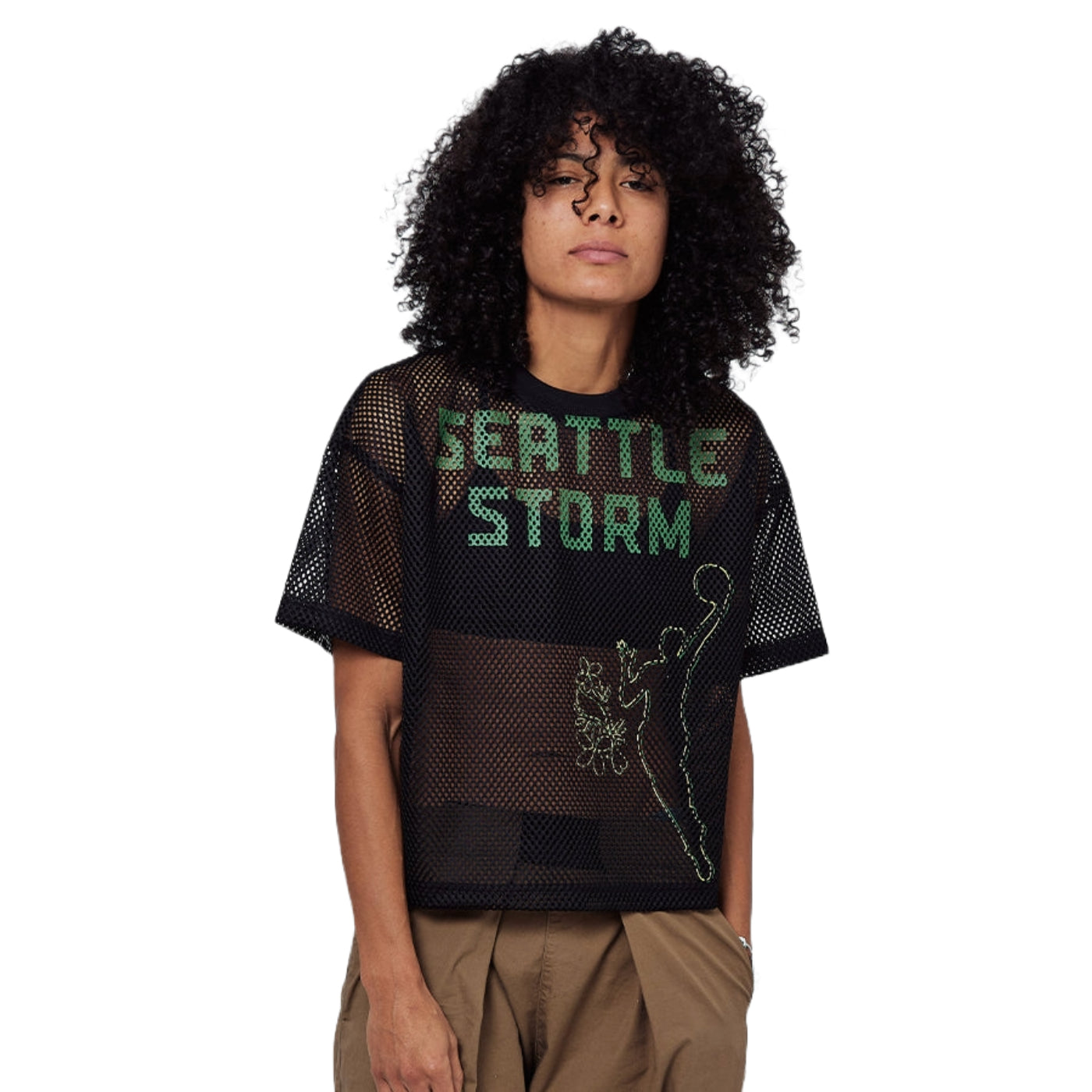 Round 21 Sporty Mesh Top