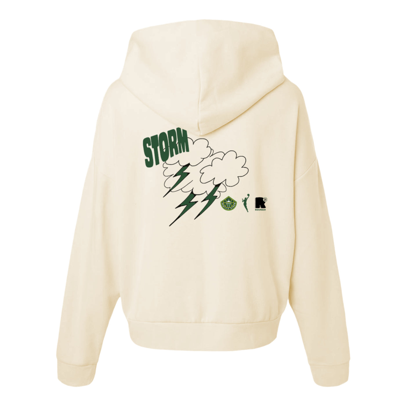 Round21 Storm Crop Hoodie
