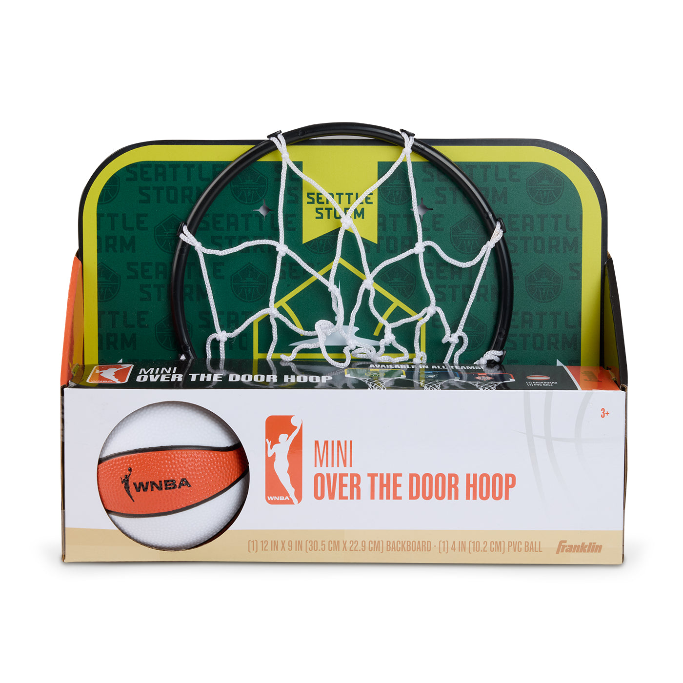 Mini Over The Door Basketball Hoop Set – Seattle Storm Team Shop