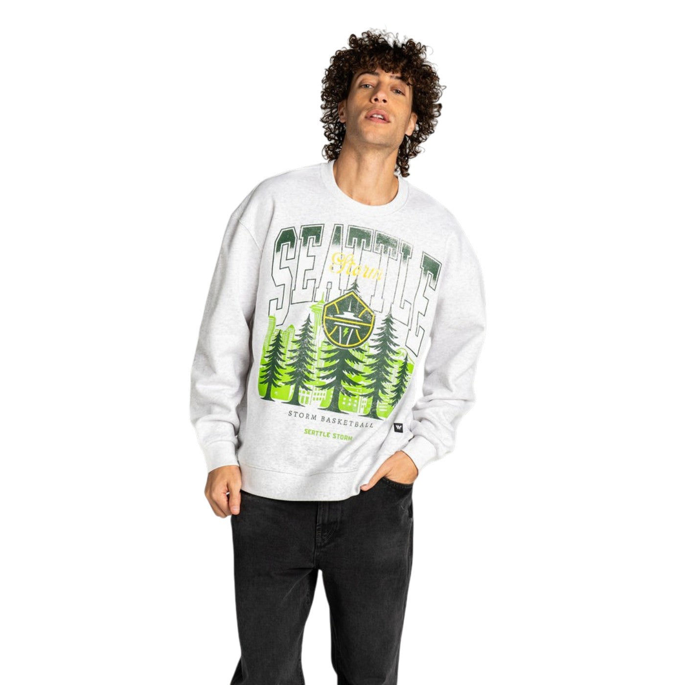 Wild Collective Trees Seattle Storm Crewneck