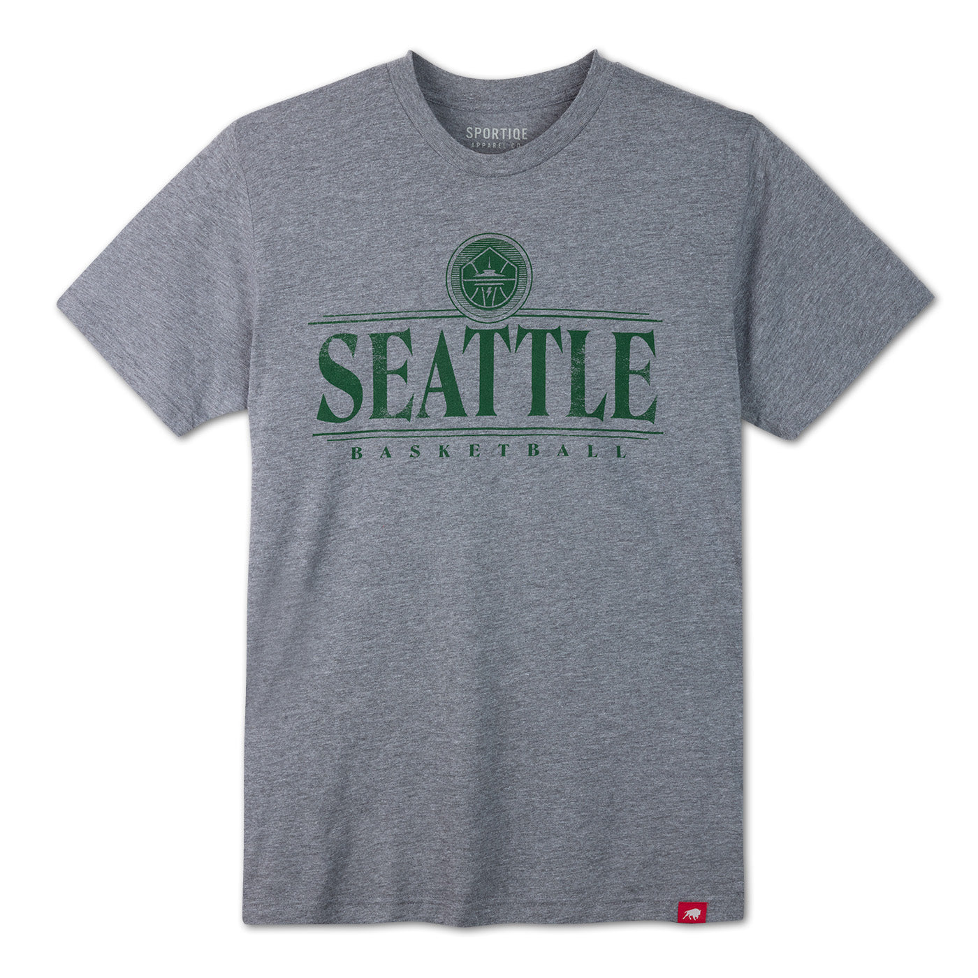 Sportiqe Seattle Basketball Comfy Tee
