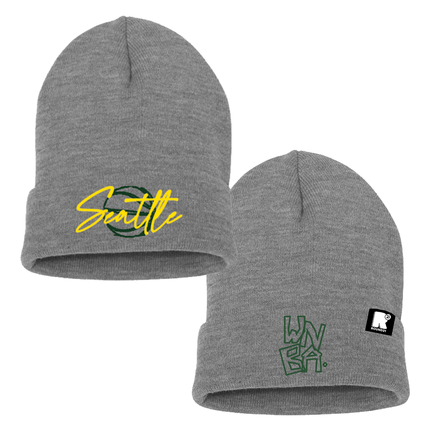 Round21 Gray Beanie