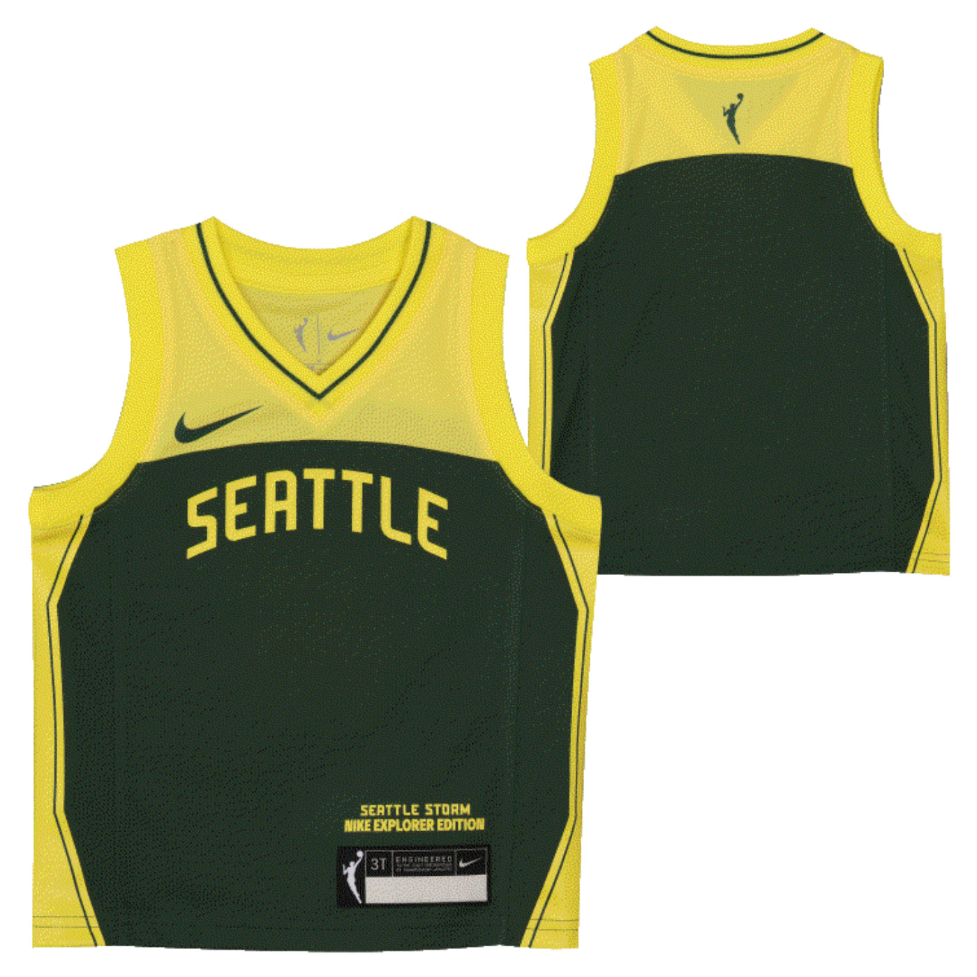 Preschool Youth Explorer Blank Jersey