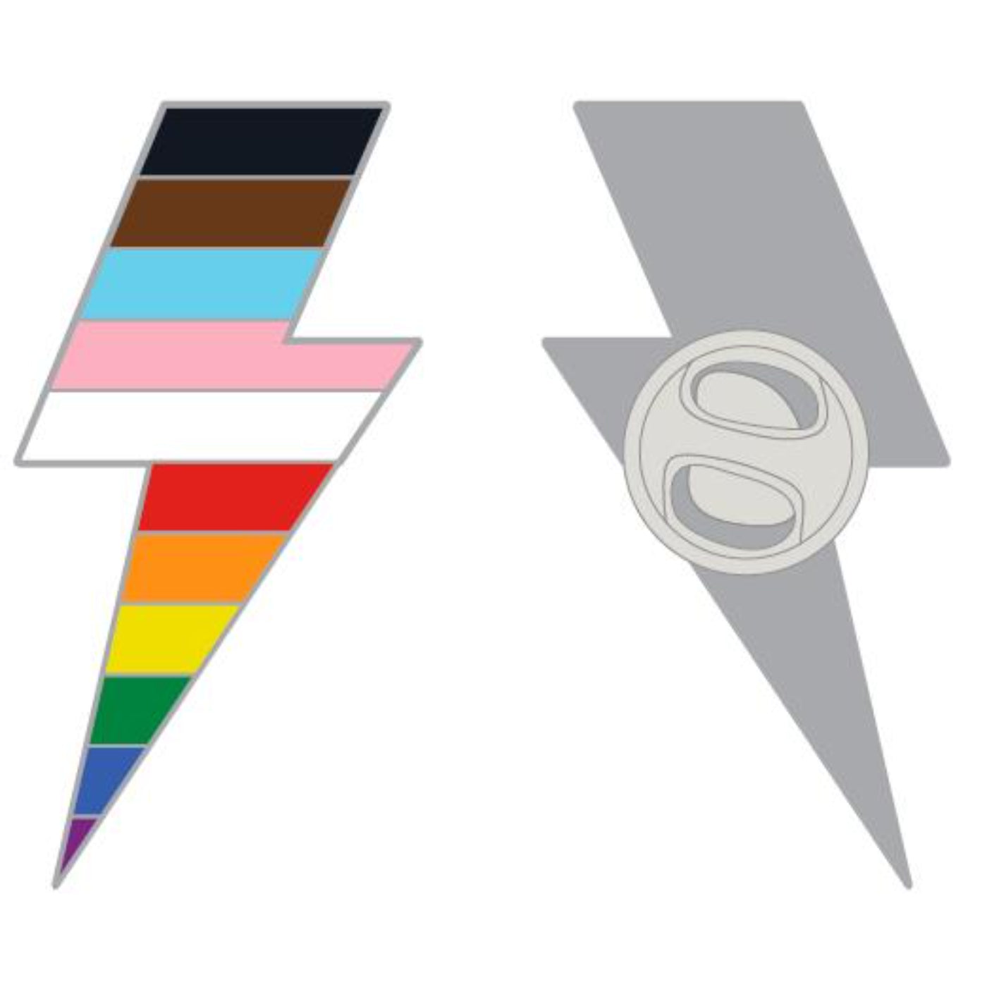 Bolt Pride Pin