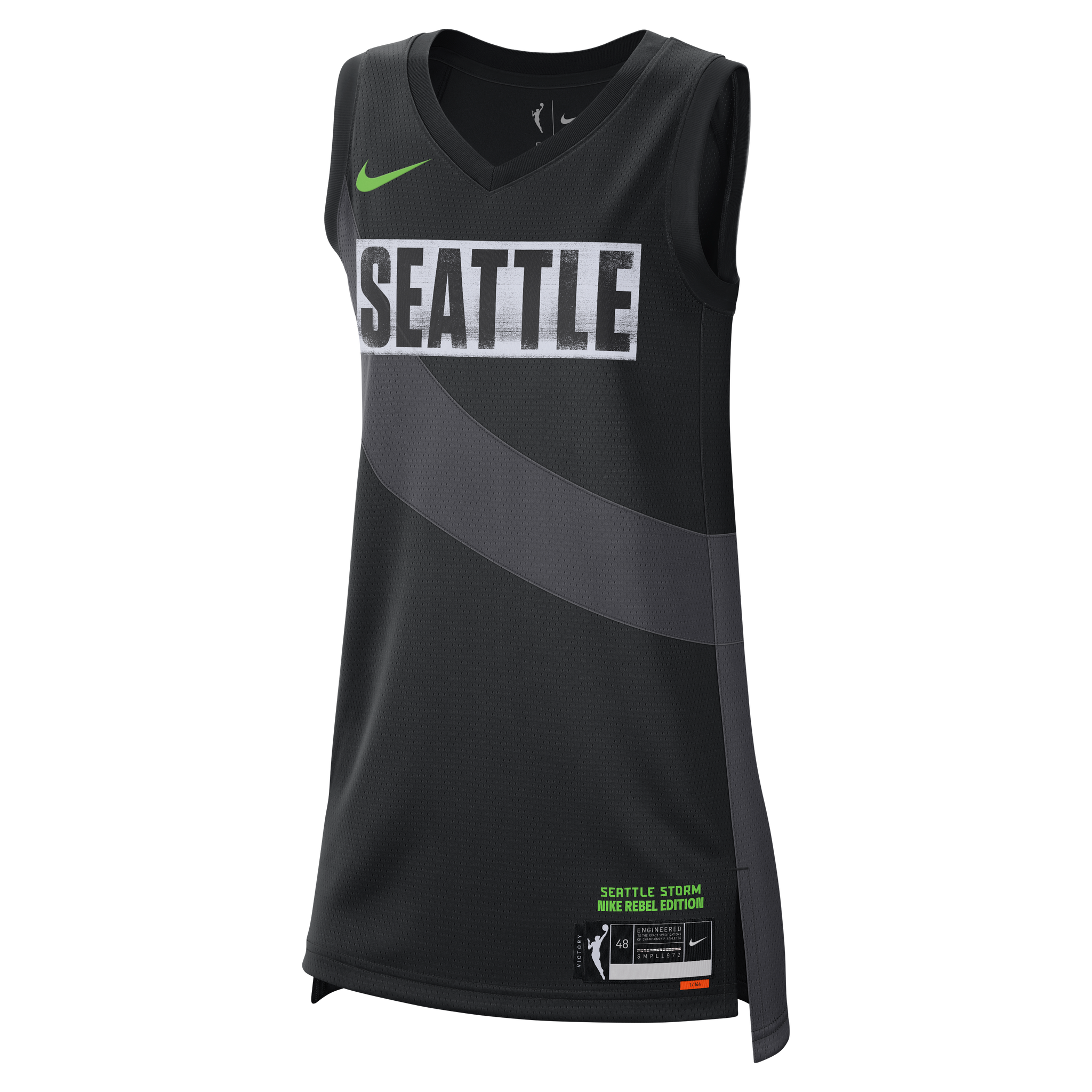 Nike Youth Seattle Storm Sue Bird Replica Rebel Jersey - Black - L - L (Large)