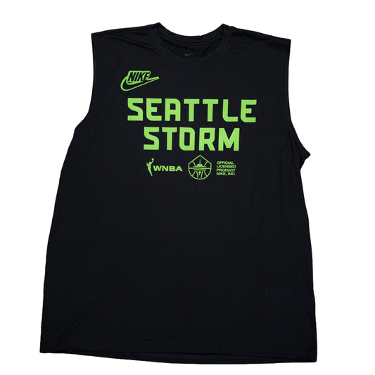 Bigtime Sleeveless Black Tee