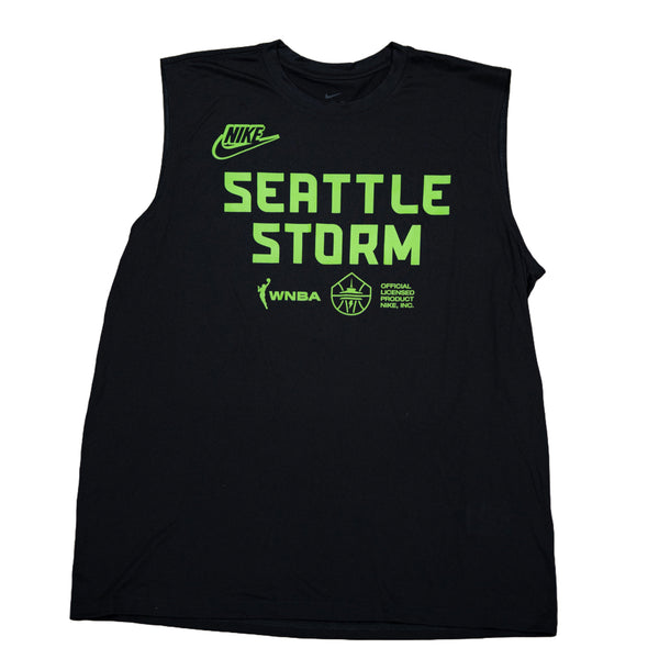 Bigtime Sleeveless Black Tee