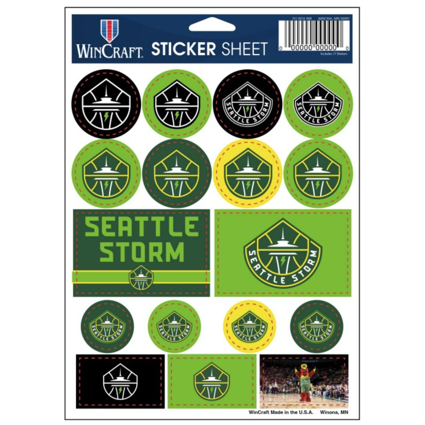 Storm Sticker Sheet Wincraft