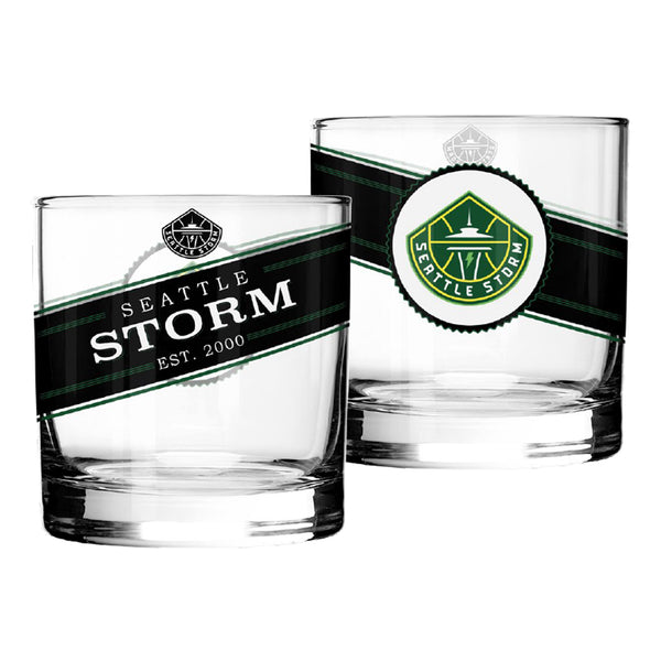 Black Label Rocks Glass 11 oz
