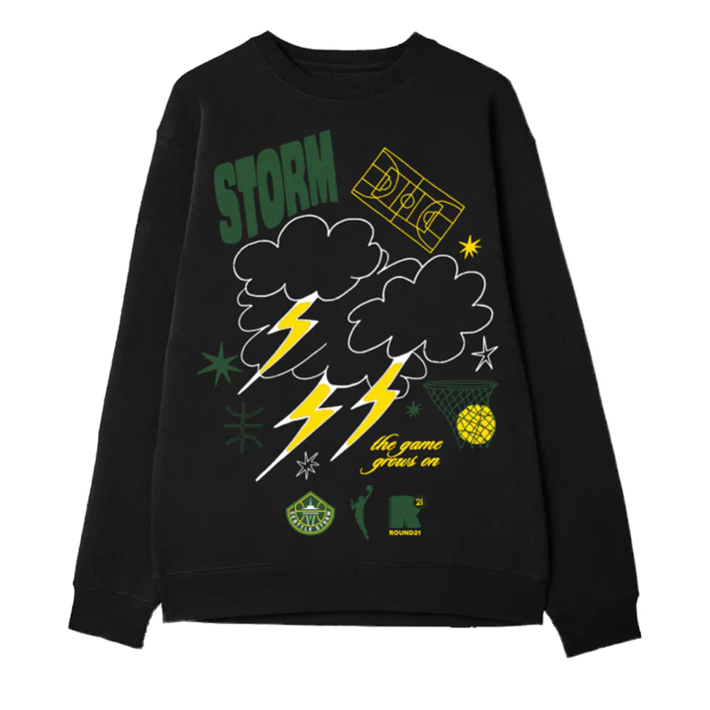 Seattle Storm Graphics Seattle Storm Round 21 Wallpaper Black Crew – Seattle Storm Team Shop