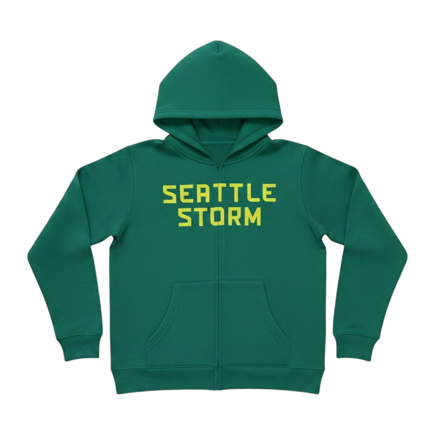 Youth Wordmark Full Zip Hoodie