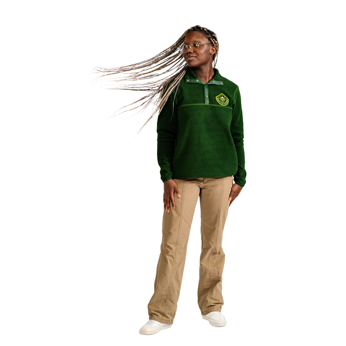 Peau De Loup Sideline Fleece Quarter Zip