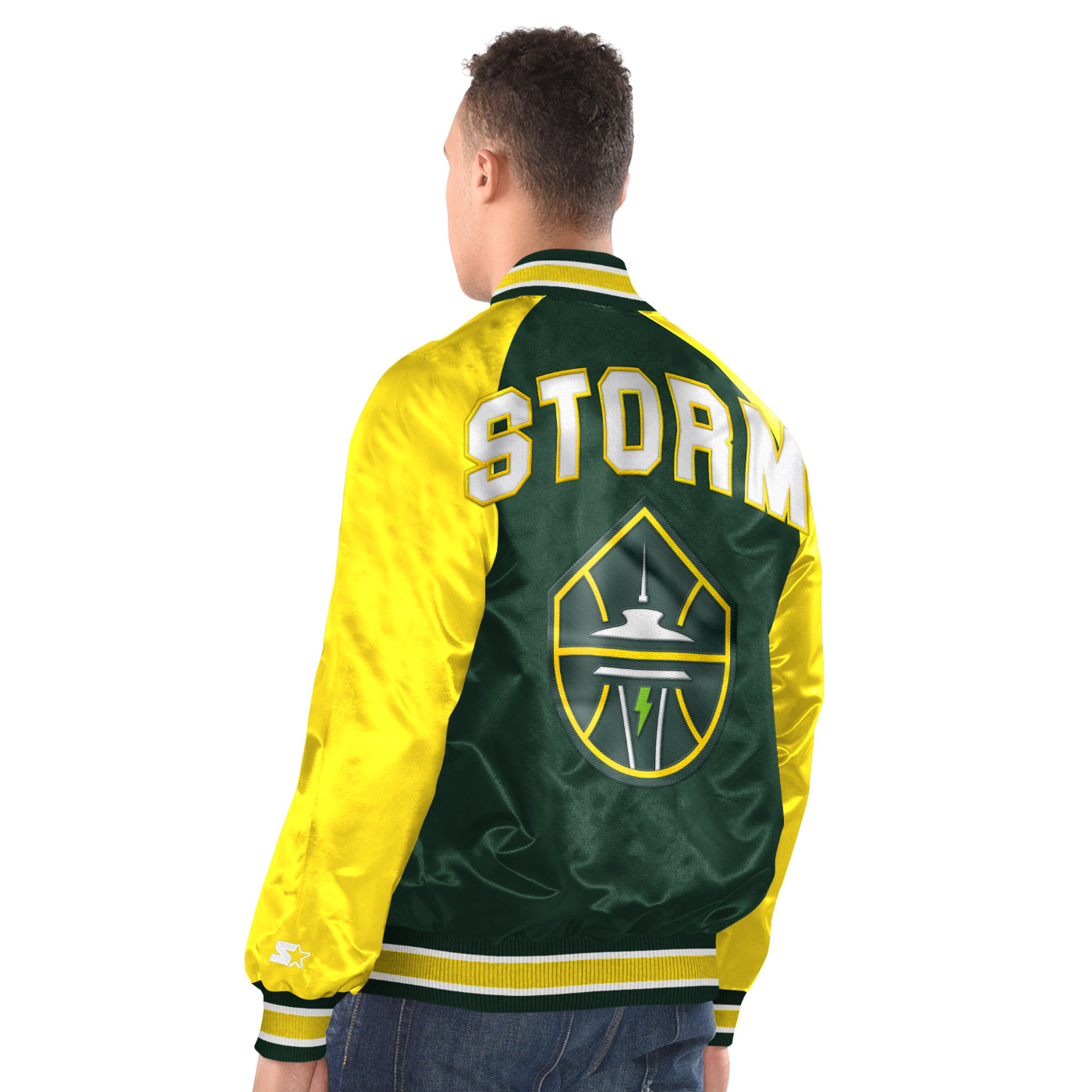 ジャケット・アウター F.C.R.B. STARTER STADIUM JACKET SOPH Starter Inductee Varsity Jacket – Seattle Storm Team Shop