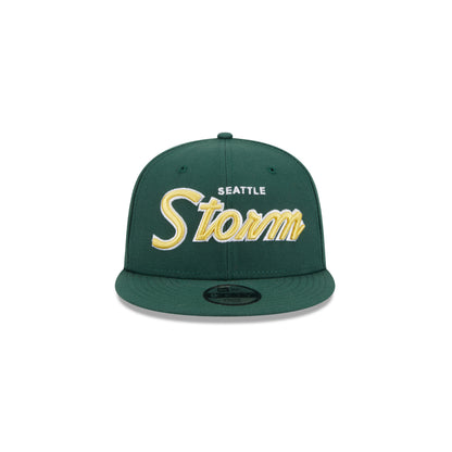 New Era Youth Storm Script Green 950