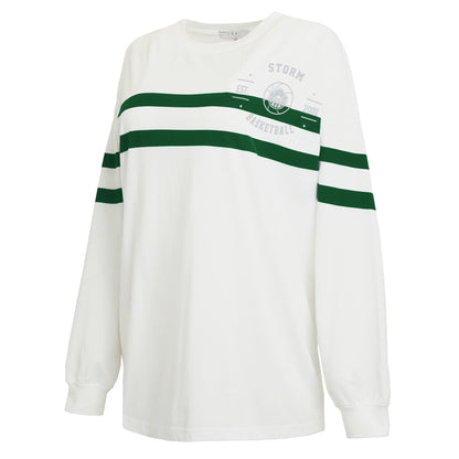 Wear by Erin Andrews Long Sleeve White Womens Tee