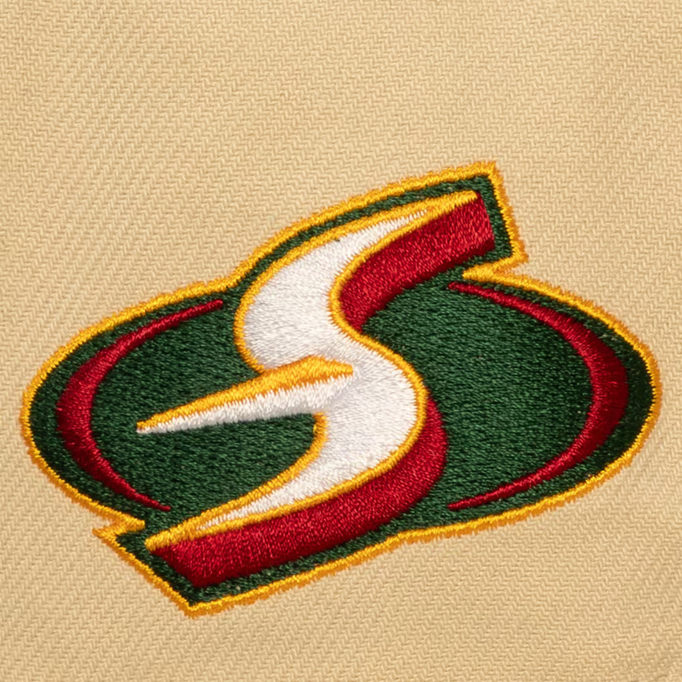 Mitchell and Ness Throwback Home Pro 2 Tone Cream