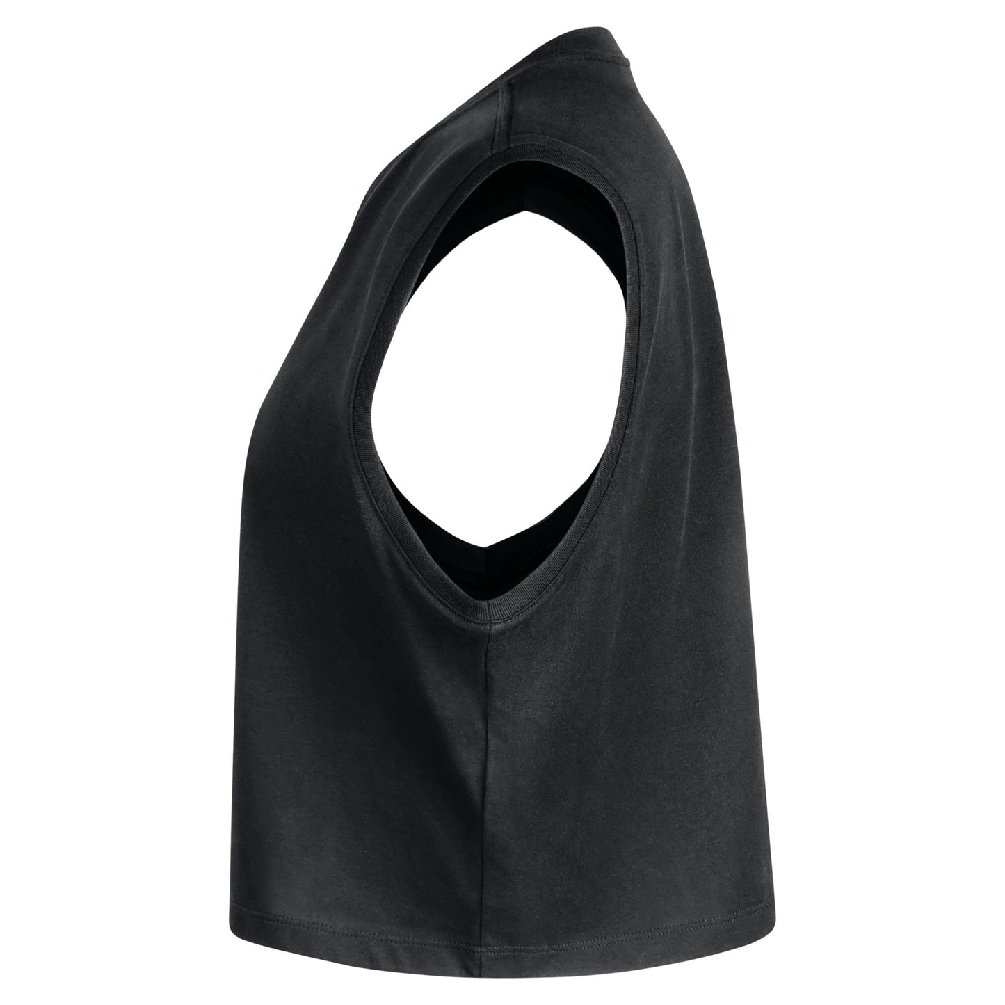 Nike Storm Sleeveless Black Crop Tee