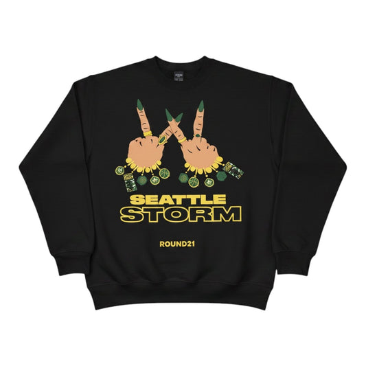 Round21 Womens Charms Crewneck