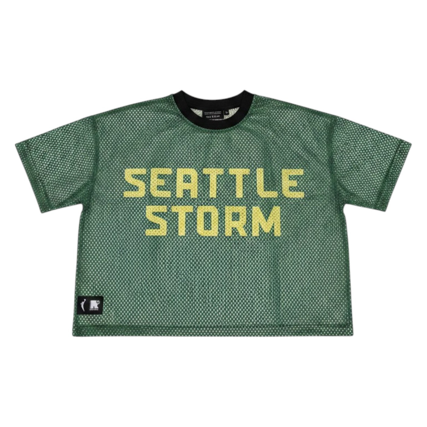 Round21 Seattle Storm Womens Green Mesh Top