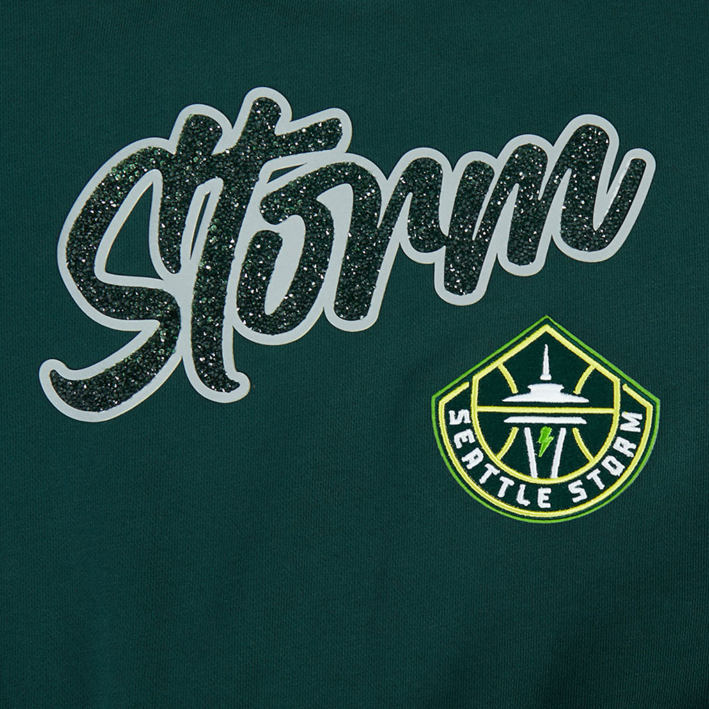 Womens Storm Crystalline Crewneck