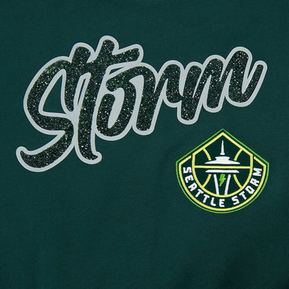 Womens Storm Crystalline Crewneck