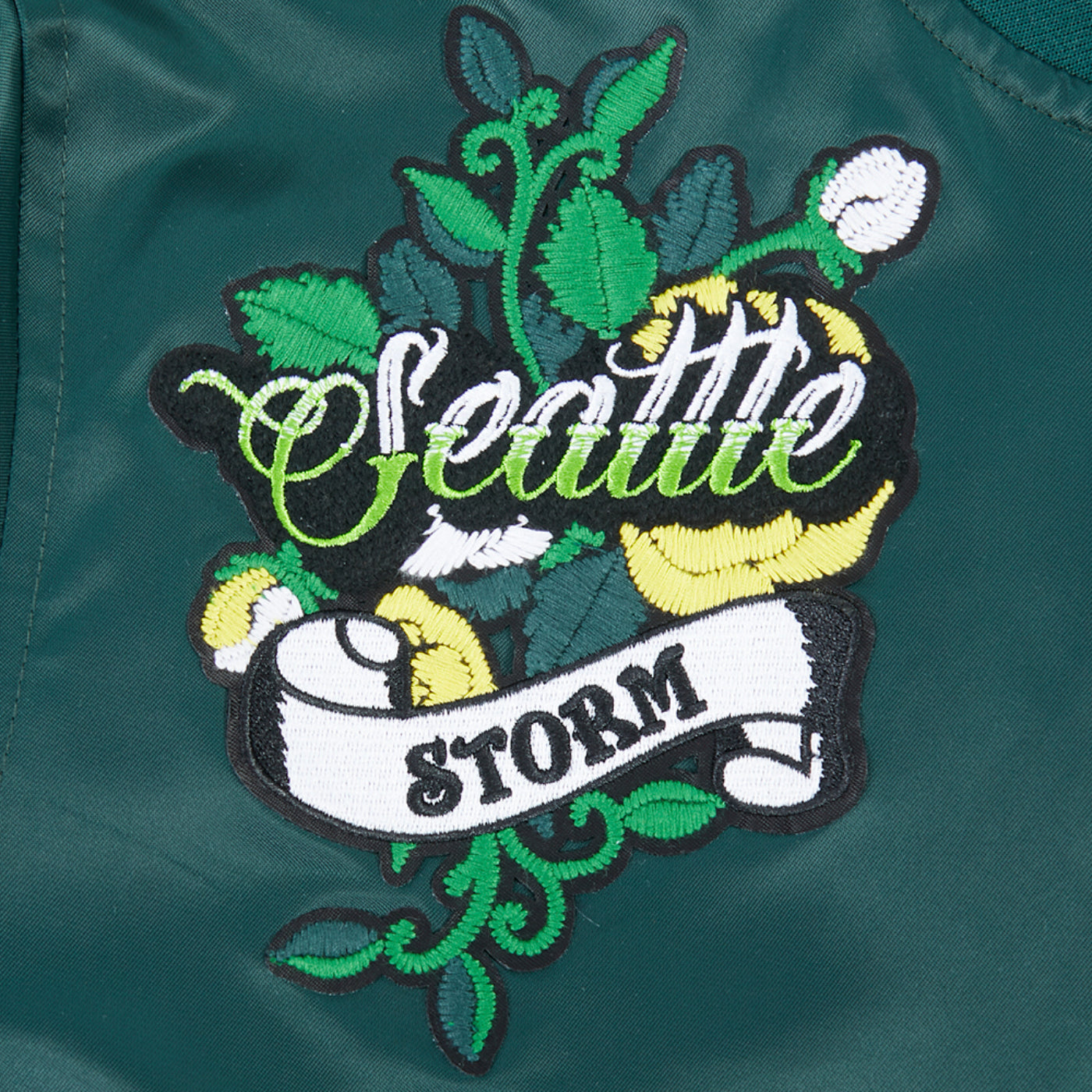 Pro Standard Womens Ink and Bloom Satin Jacket