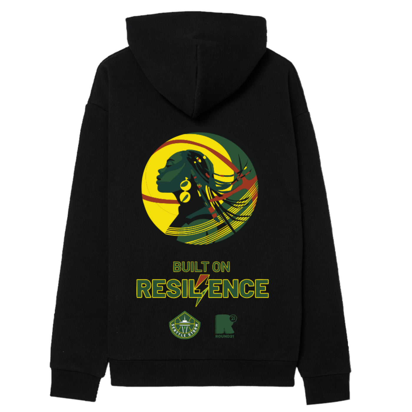 Built on Resilience Black Excellence Hoodie