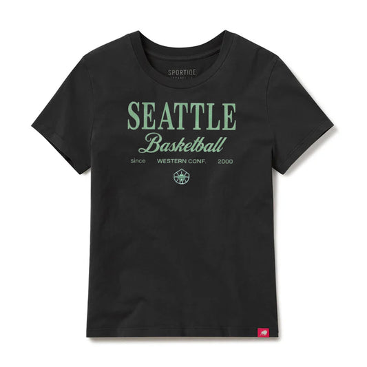 Sportiqe Womens Seattle Basketball Arcadia Tee
