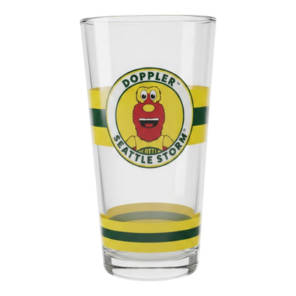 Doppler Pint Glass 16oz