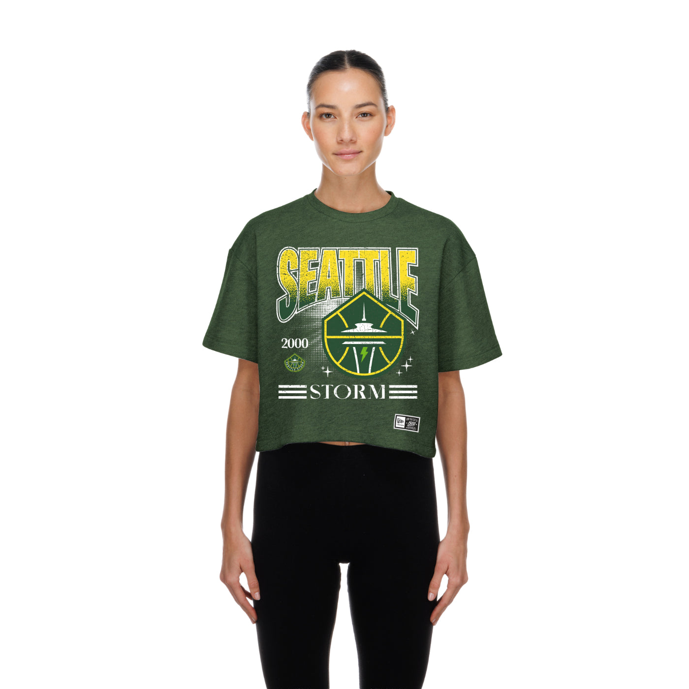 New Era Womens Seattle Green Tee