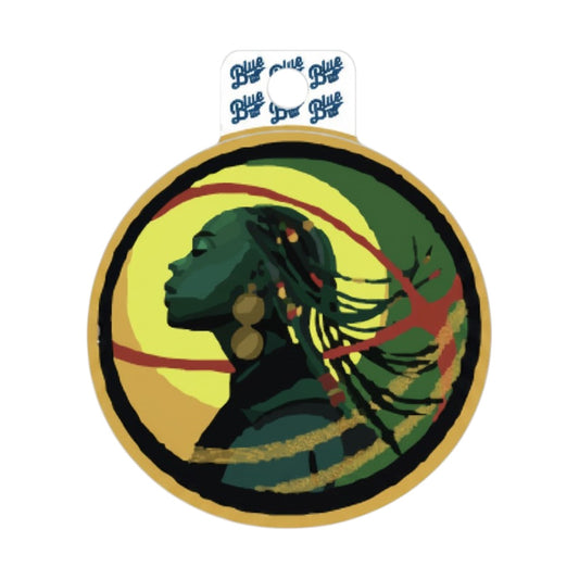 Black Excellence Portrait Sticker