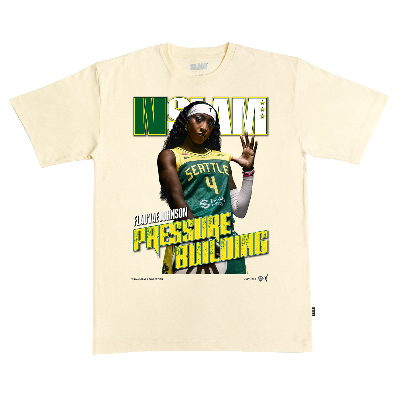 WSLAM Flaujae Johnson Cover Tee