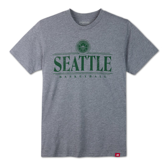 Sportiqe Seattle Basketball Comfy Tee