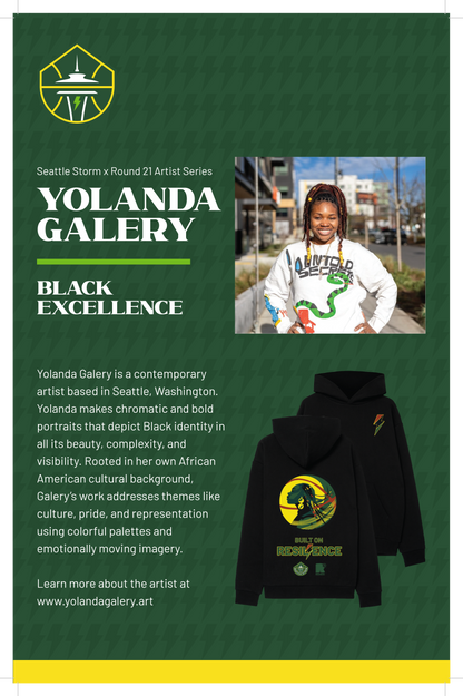 Deep Roots Black Excellence Tee