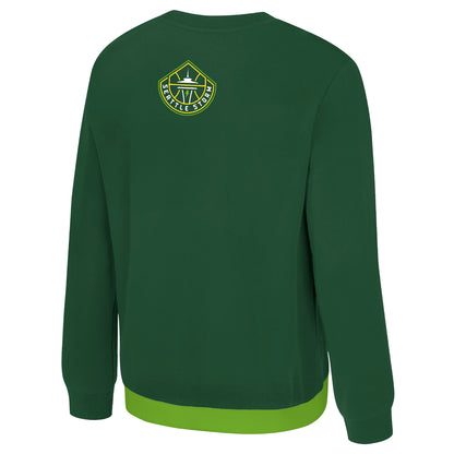 Colorblock Pocket Crewneck