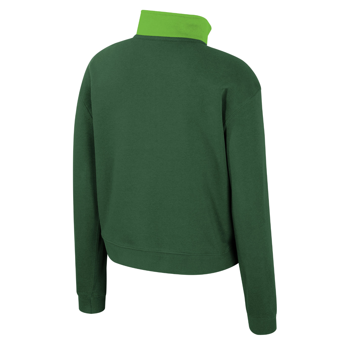 Womens Colorblock Pocket Half Zip