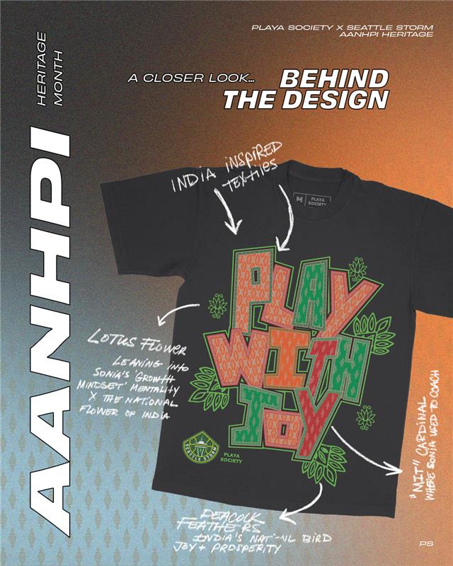 Playa Society Play With Joy AANHPI Tee